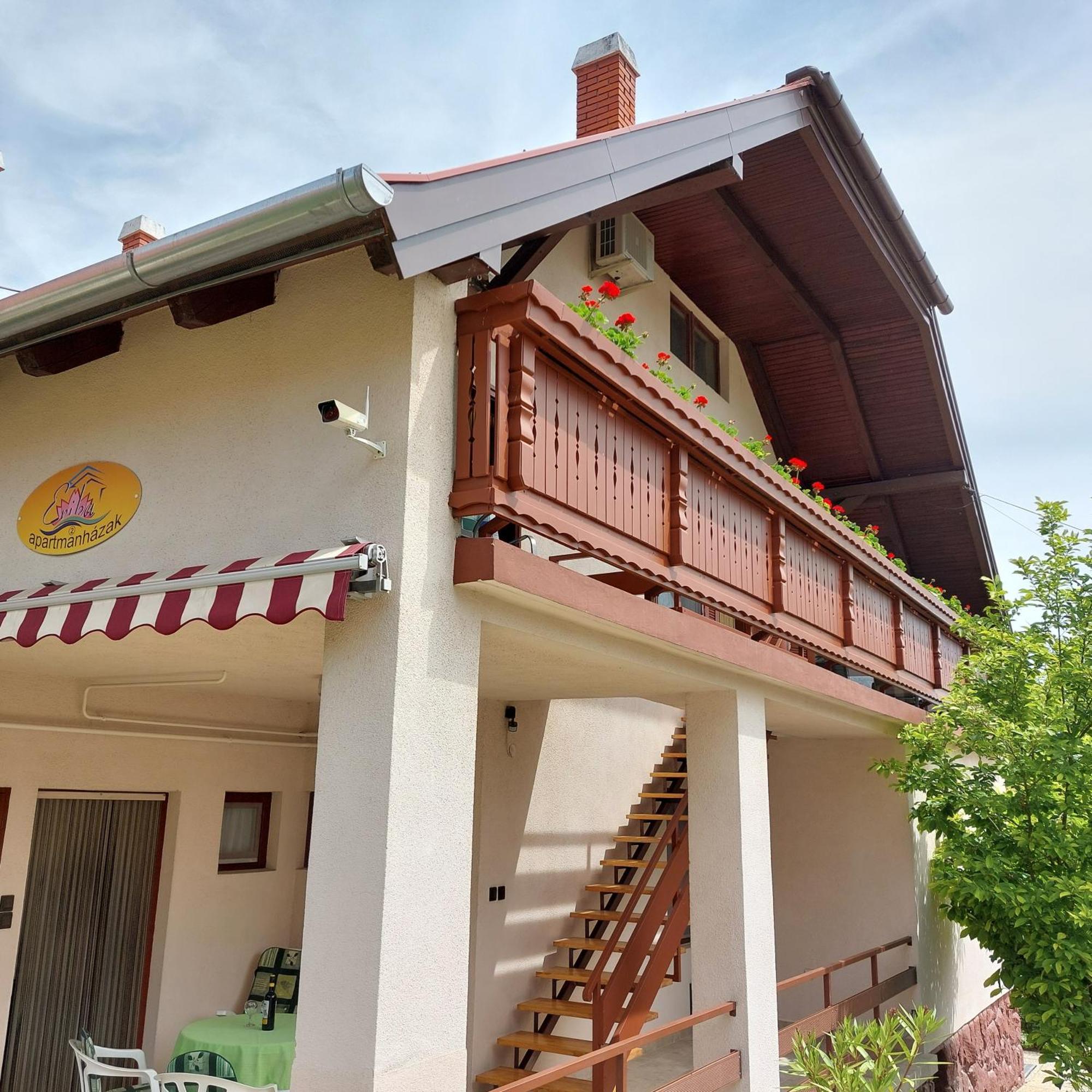 Erika Apartmanhazak Hévíz Εξωτερικό φωτογραφία